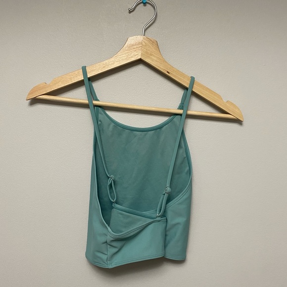 High neck turquoise bikini top - Picture 2 of 2